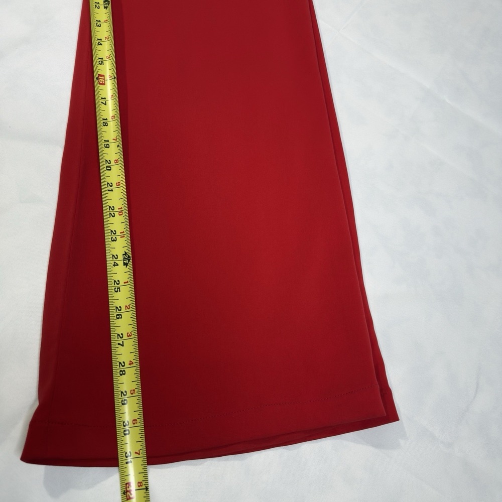 Jay Godfrey Size 2 Red Cut out Wide Leg Jumpsuit Party Formal Going Out - Picture 13 of 15
